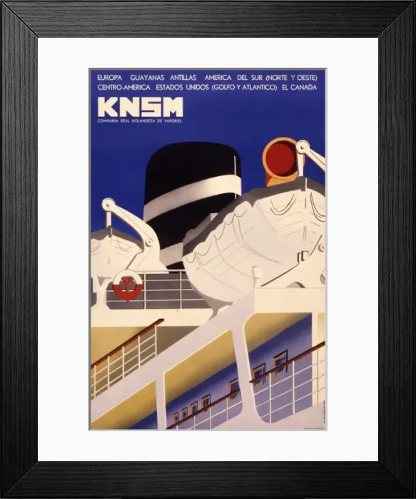 Framed Print : KNSM shipping company Framed Print : KNSM shipping company
