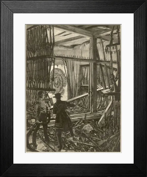 Framed Print : Tower of London 1885 Framed Print : Tower of London 1885