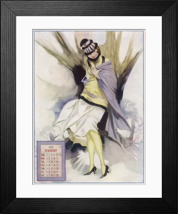 Framed Print : February by Pizer Framed Print : February by Pizer