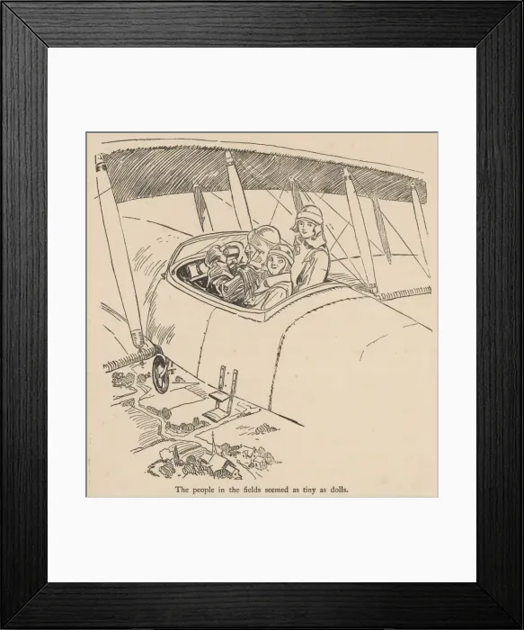 Framed Print : A ride in an aeroplane Framed Print : A ride in an aeroplane