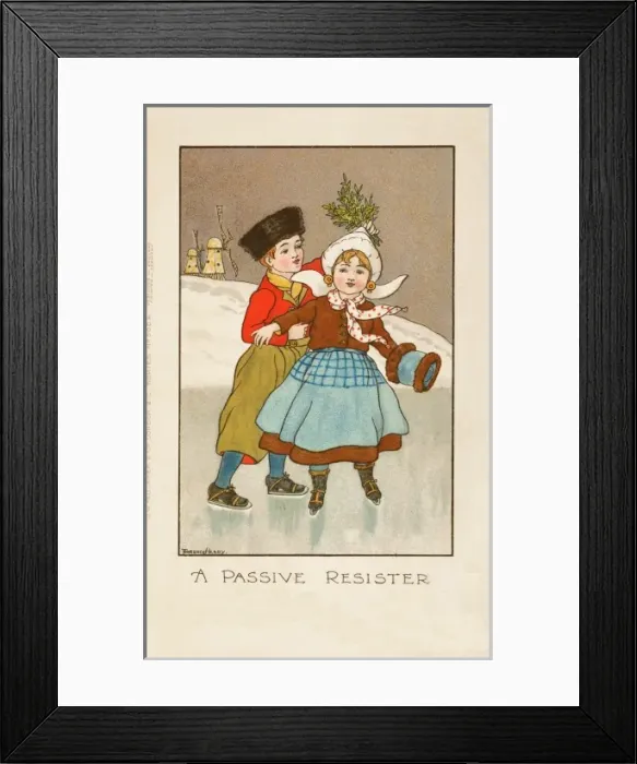 Framed Print : A Passive Resistance by Florence Hardy Framed Print : A Passive Resistance by Florence Hardy