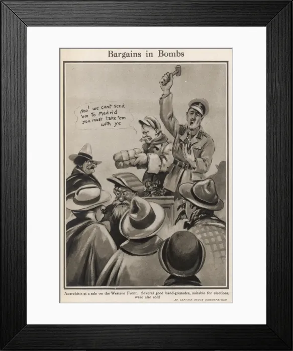 Framed Print : Bargains in Bombs Framed Print : Bargains in Bombs