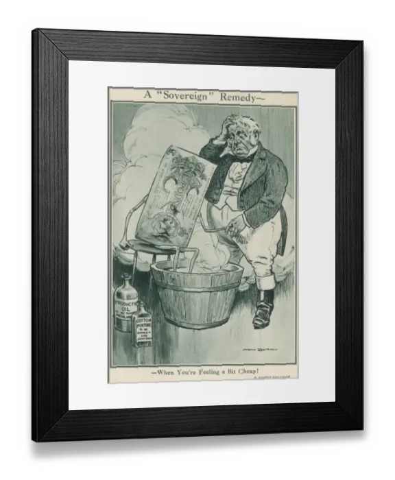 Framed Print : A Sovereign Remedy Framed Print : A Sovereign Remedy