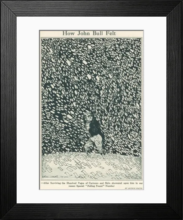 Framed Print : How John Bull Felt Framed Print : How John Bull Felt
