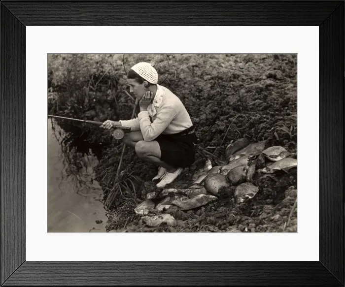 Framed Print : Anglers glut Framed Print : Anglers glut