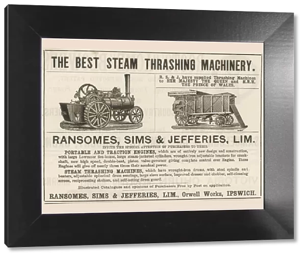 Ransomes, Sims and Jefferies agricultural machinery
