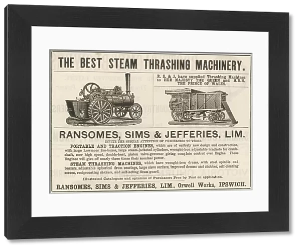 Ransomes, Sims and Jefferies agricultural machinery