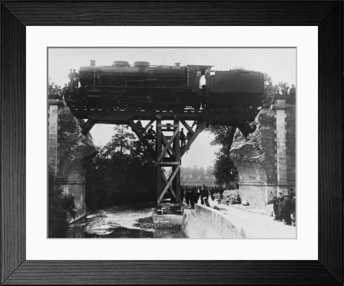 Framed Print : Amiens-Rouen Line 1917 Framed Print : Amiens-Rouen Line 1917