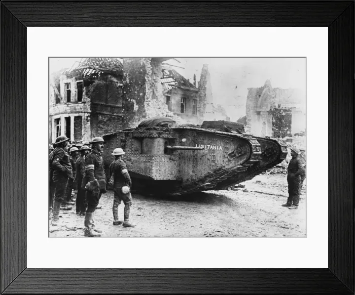 Framed Print : 1917 Tank. Framed Print : 1917 Tank.