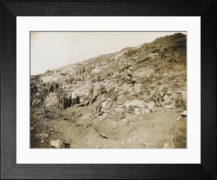 Framed Print : Advanced Dressing Station 1917 Framed Print : Advanced Dressing Station 1917