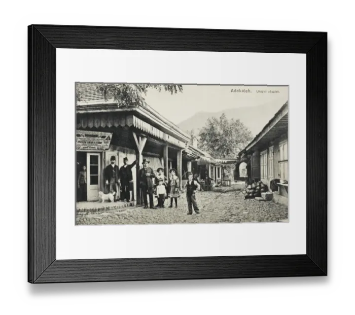 Framed Print : Ada-Kaleh - fortified Turkish Island Framed Print : Ada-Kaleh - fortified Turkish Island