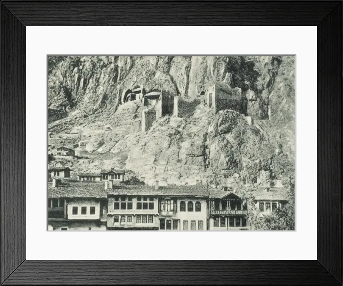 Framed Print : Amasya, Turkey - Cliff Tombs Framed Print : Amasya, Turkey - Cliff Tombs