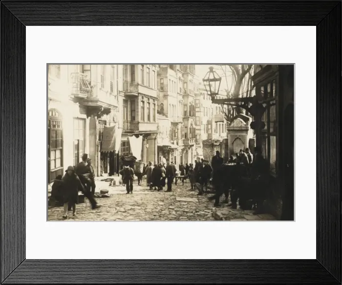 Framed Print : Street scene - Constantinople Framed Print : Street scene - Constantinople