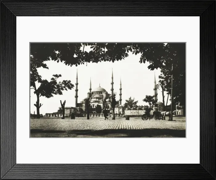 Framed Print : The Blue Mosque, Constantinople Framed Print : The Blue Mosque, Constantinople