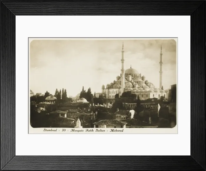Framed Print : Mosque Fatih Camii Framed Print : Mosque Fatih Camii
