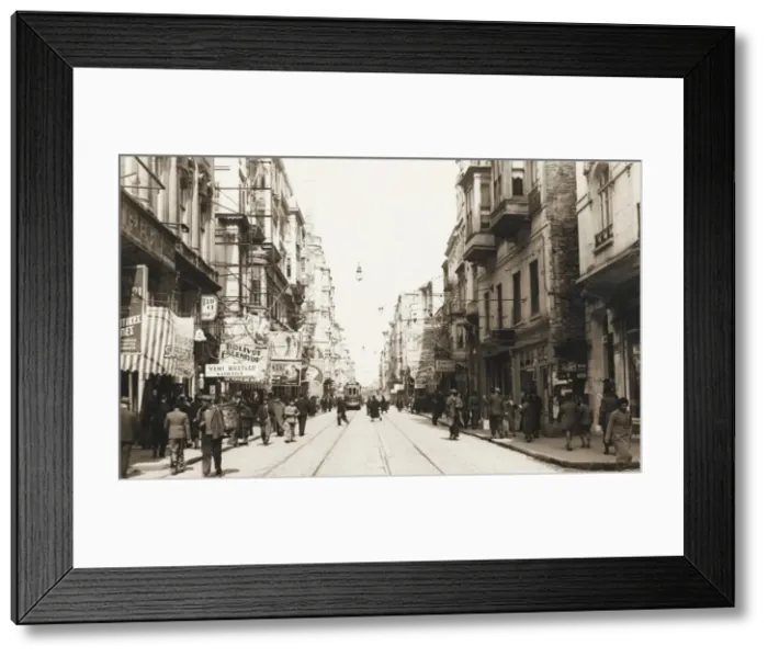 Framed Print : Beyoglu - Istanbul, Turkey Framed Print : Beyoglu - Istanbul, Turkey