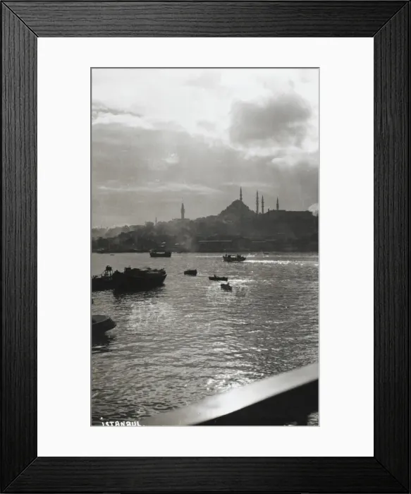 Framed Print : A view across the Bosphorus to Istanbul Framed Print : A view across the Bosphorus to Istanbul