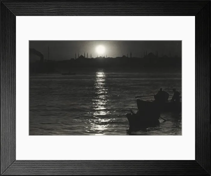 Framed Print : The Skyline of Constantinople at night Framed Print : The Skyline of Constantinople at night
