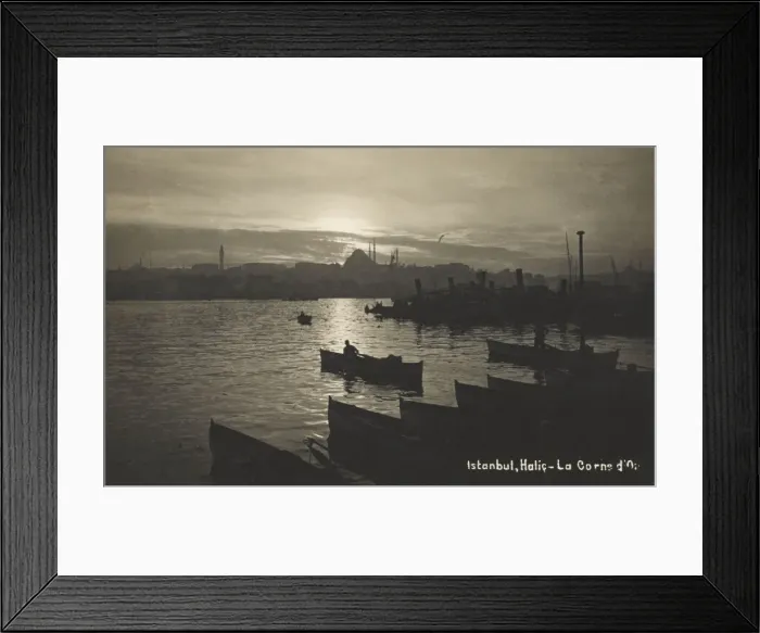 Framed Print : Istanbul - The Golden Horn at sunset Framed Print : Istanbul - The Golden Horn at sunset