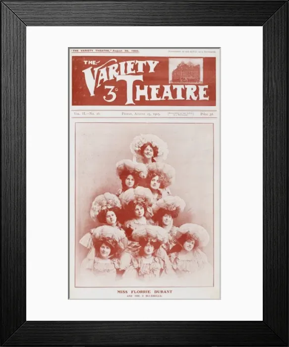 Framed Print : Variety Theatre, The Bluebells Framed Print : Variety Theatre, The Bluebells