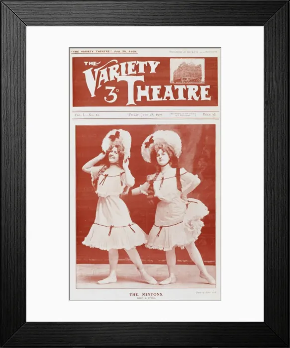 Framed Print : Variety Theatre, The Mintons Framed Print : Variety Theatre, The Mintons