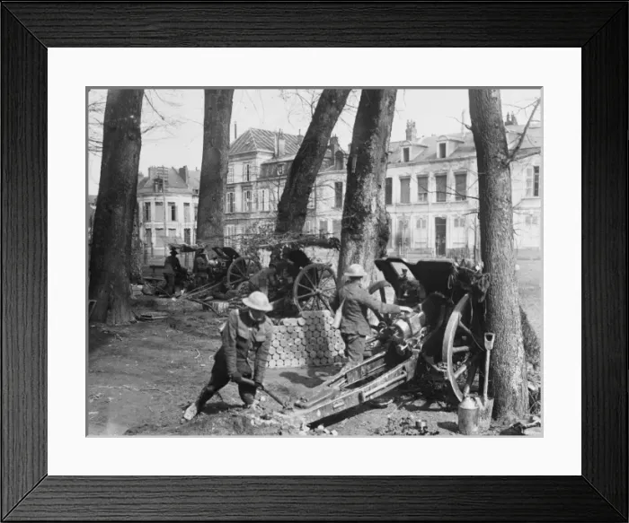 Framed Print : Battle of Arras 1917 Framed Print : Battle of Arras 1917