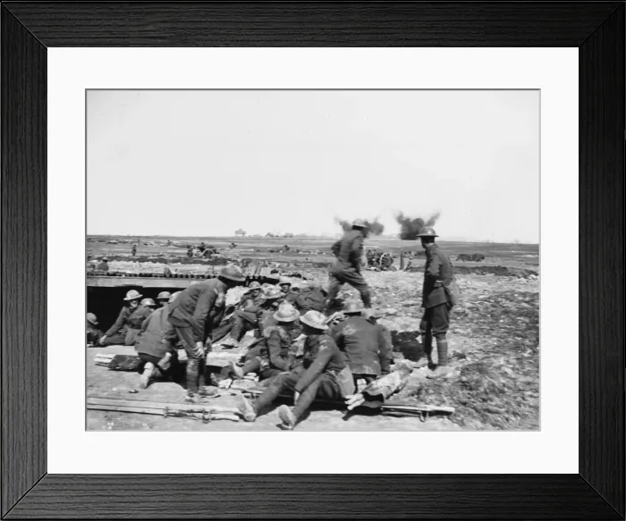 Framed Print : Battle of Arras 1917 Framed Print : Battle of Arras 1917