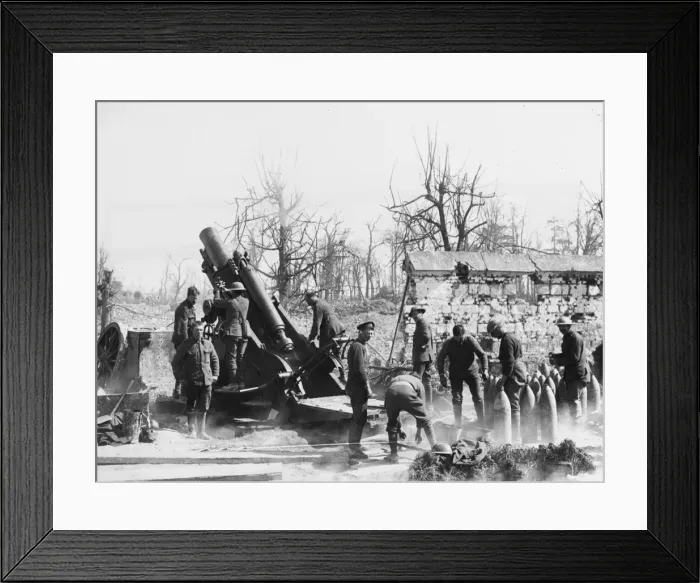Framed Print : Battle of Arras 1917 Framed Print : Battle of Arras 1917