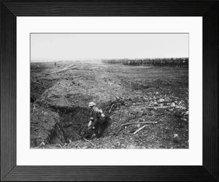 Framed Print : Battle of Arras 1917 Framed Print : Battle of Arras 1917