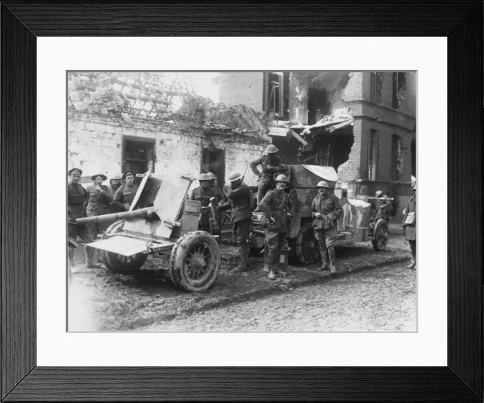 Framed Print : Battle of Arras 1917 Framed Print : Battle of Arras 1917