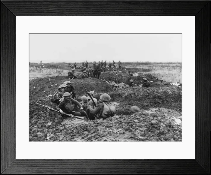 Framed Print : Battle of Cambrai 1917 Framed Print : Battle of Cambrai 1917