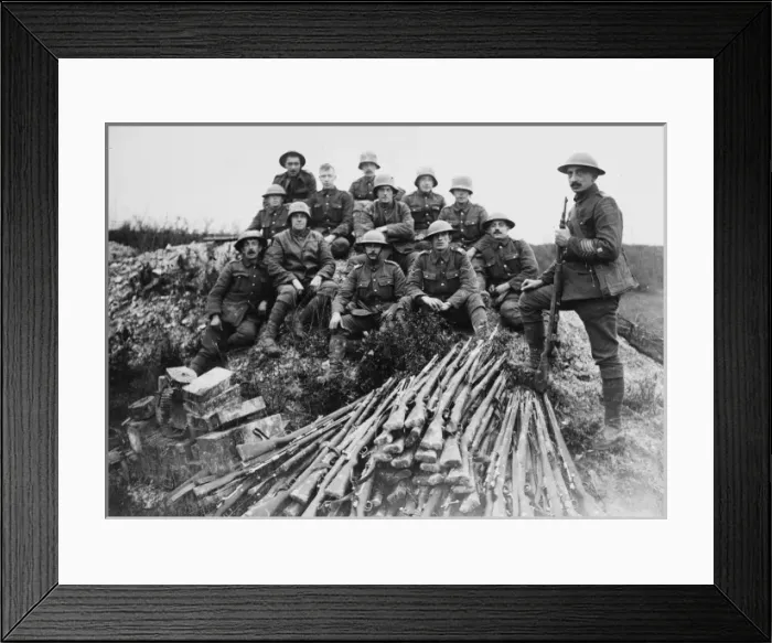 Framed Print : Battle of Cambrai 1917