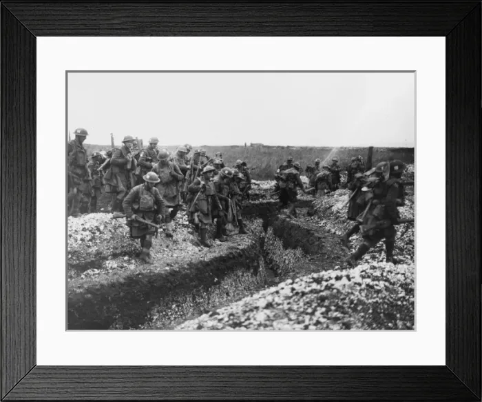 Framed Print : Battle of Cambrai 1917 Framed Print : Battle of Cambrai 1917