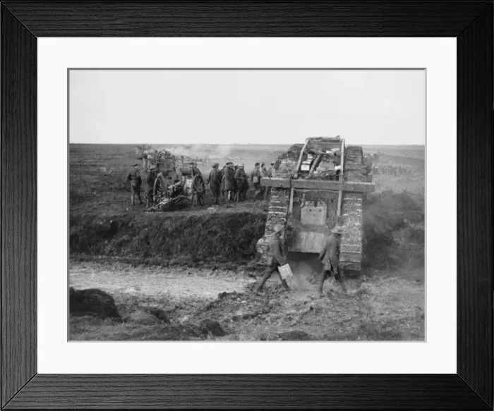Framed Print : Battle of Cambrai 1917 Framed Print : Battle of Cambrai 1917
