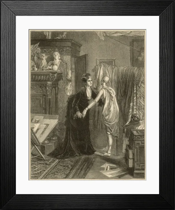 Framed Print : The Two Models Framed Print : The Two Models
