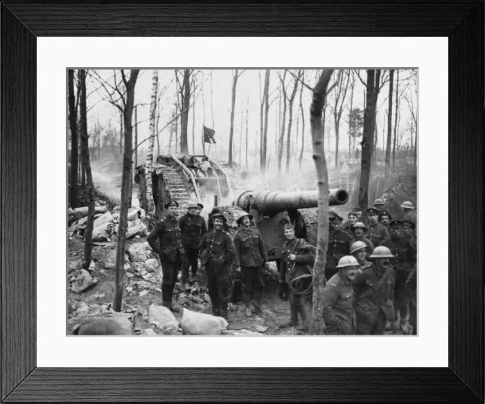 Framed Print : Battle of Cambrai 1917 Framed Print : Battle of Cambrai 1917