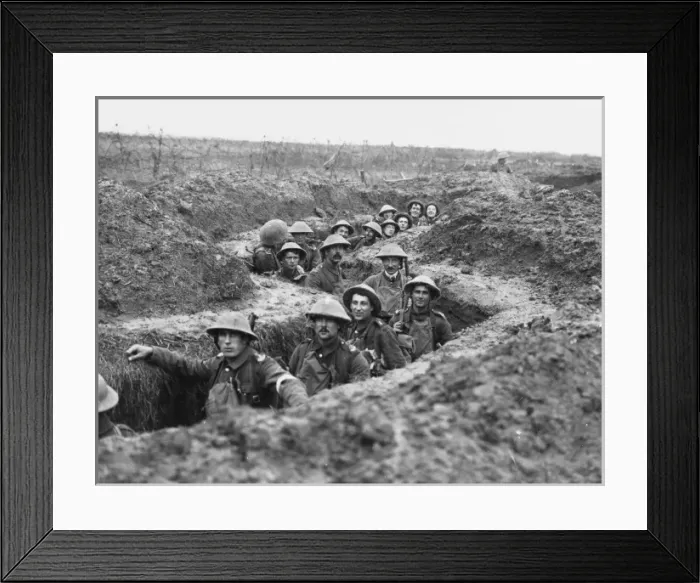 Framed Print : Battle of Cambrai 1917 Framed Print : Battle of Cambrai 1917