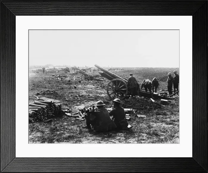 Framed Print : Capture of Grevillers 1918 Framed Print : Capture of Grevillers 1918