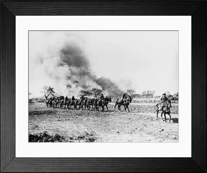 Framed Print : Omiecourt 1918 Framed Print : Omiecourt 1918