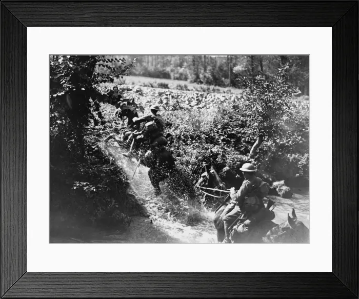 Framed Print : British Cavalry 1918 Framed Print : British Cavalry 1918