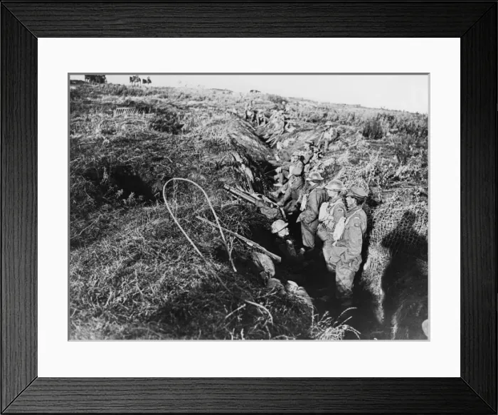 Framed Print : Battle of the Canal du Nord 1918 Framed Print : Battle of the Canal du Nord 1918