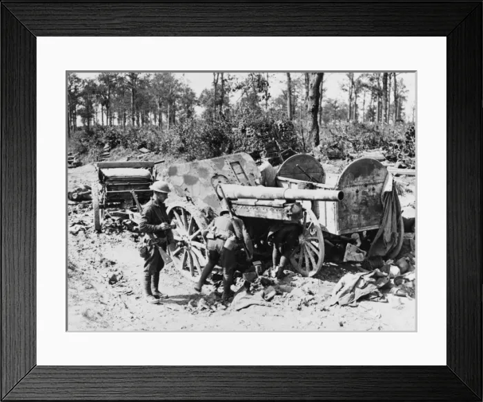 Framed Print : Battle of Amiens 1918 Framed Print : Battle of Amiens 1918