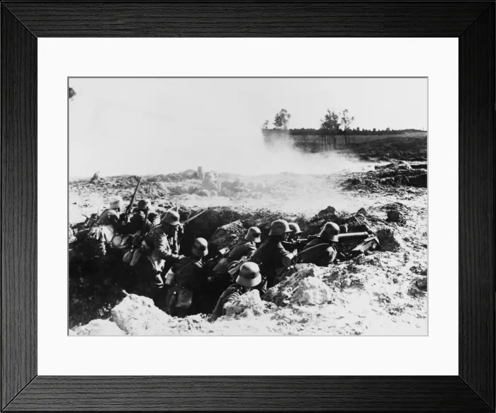 Framed Print : Western Front 1918 Framed Print : Western Front 1918