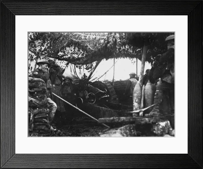 Framed Print : Howitzer 1918 Framed Print : Howitzer 1918