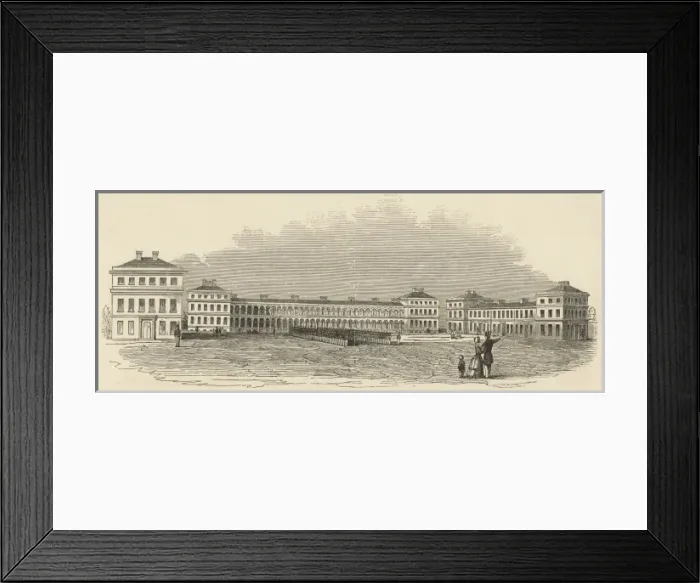 Framed Print : Royal Marine Barracks at Woolwich Framed Print : Royal Marine Barracks at Woolwich