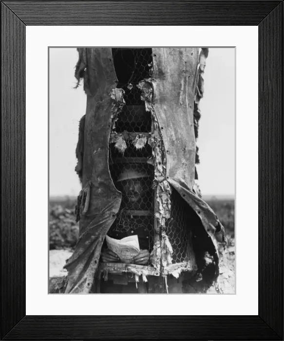 Framed Print : Observation post 1918 Framed Print : Observation post 1918