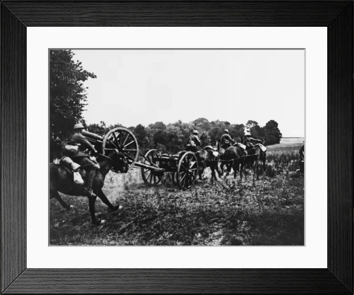 Framed Print : Royal Horse Artillery 1918 Framed Print : Royal Horse Artillery 1918