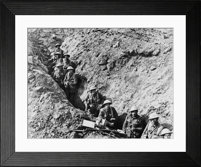 Framed Print : Flers-Courcelette 1916 Framed Print : Flers-Courcelette 1916