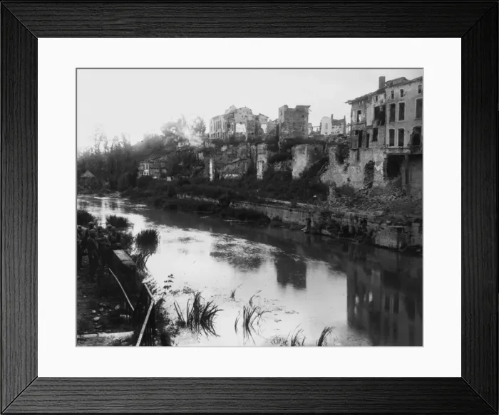 Framed Print : Varennes 1918 Framed Print : Varennes 1918
