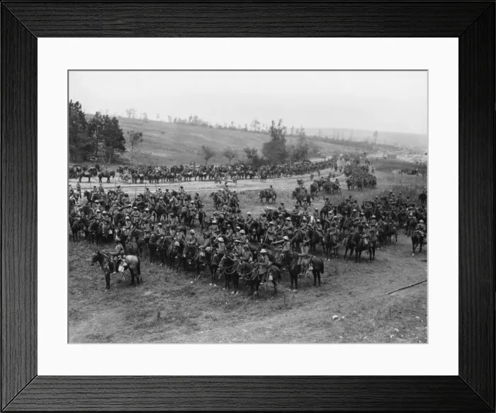 Framed Print : Indian cavalry 1916 Framed Print : Indian cavalry 1916